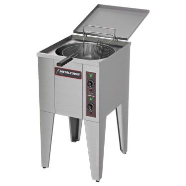 Imagem de Fritadeira Elétrica Água e Óleo Metalcubas 35 Litros FAO1CR 220V