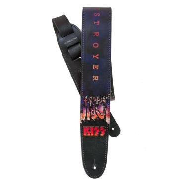 Imagem de Correia Guitarra Couro Kiss Destroyer Planet Waves 25LK03