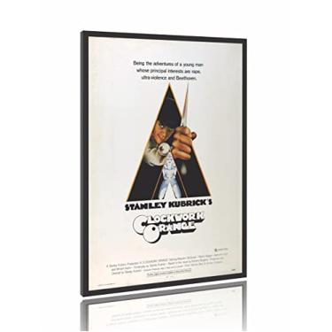 Imagem de Quadro Pôster Filme Laranja Mecânica M3 60x90