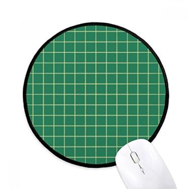 Imagem de Tapete de mouse com padrão decorativo verde e branco para computador