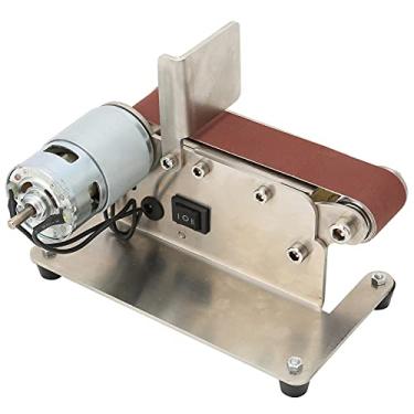 Imagem de Polidor, lixadeira de correia de velocidade do motor 9000 RPM durável ajustável CA 110-240V para DIY (795 (150W))