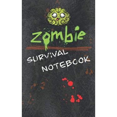 Imagem de Humans VS Zombies Survival Notebook: Mini Zombie Survival Pocket Journal or Diary for Fun and/or HvZ Games