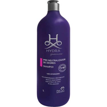 Imagem de Shampoo Pet Society Hydra Groomers Pro Neutralizador de Odores - 1 Litro