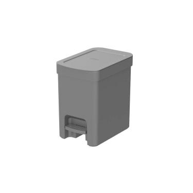 Imagem de Lixeira Pedal Com Tampa 6 Litros Cozinha Banheiro Cesto Lixo Lixeira De 6L Lx4000 F6126