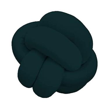 Imagem de Almofada de nó Escandinavo Verde Musgo