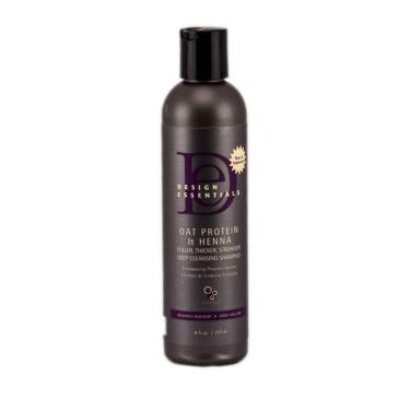 Imagem de Shampoo Design Essentials, Proteína de Aveia e Henna, 8 onça
