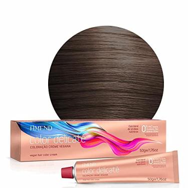 Imagem de Coloração Amend Color Delicaté, 50g, Livre De Gluten, Parabenos E Óleo Mineral, Livre De Ppd* E Amônia, Hipoalergênica E Demartologicamente Testada, Proteção Contra O Ressecamento, Nutrição Avançada E Controle Do Frizz (7.0 Louro Médio)