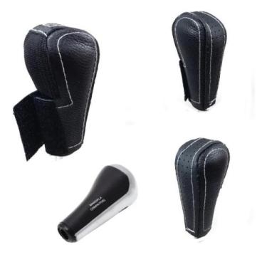 Imagem de Acessório Revestimento Couro Capa Manopla Câmbio Automático Citroen - 