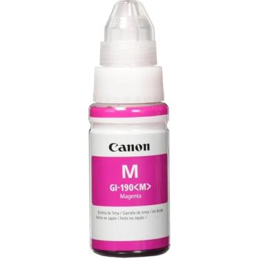 Imagem de Refil de Tinta Canon Magenta GI-190M P/ G1100 G2100 G3100 e G3102 7.000 Pags