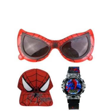 Imagem de Oculos novo , relogio digital e musical com luz led, bone do homem ara