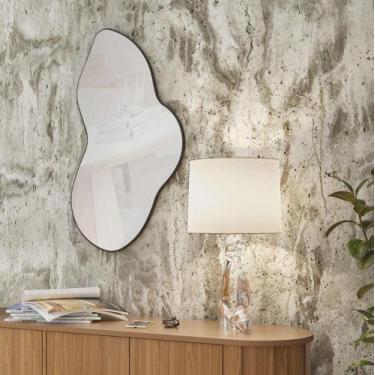 Imagem de Espelho Orgânico Painel Decorativo Dalla Costa 88 cm - Dalla Costa SE,