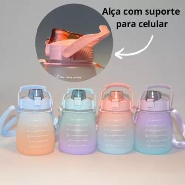 Imagem de Garrafa De Água Squeeze Academia Motivacional 1300ml - DL FESTAS