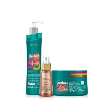 Imagem de Amend Cachos Sh 250ml + Masc 250ml + Millenar Oil Monói 60ml