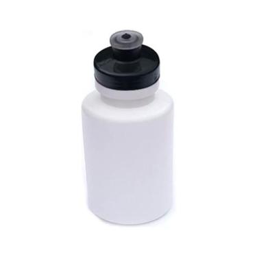 Imagem de Squeeze Branco Com Tampa Colorida 300ml Escola Corrida - Master Toys