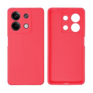 Imagem de Capa Silicone Flex Redmi Note 13 5G Proteção de Câmera Lisa - GCM CASE