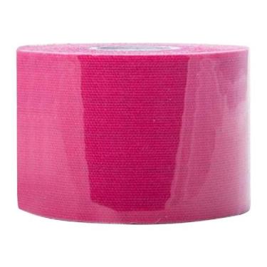 Imagem de Fita Kinesio Tape Bandagem Funcional Elástica Adesiva Rosa - Mare Vend