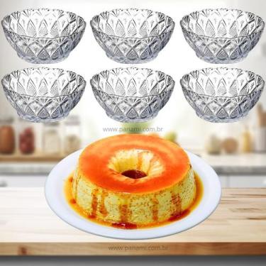 Imagem de Jogo de Sobremesa Bowl 6 Pecas Vidro - Tigela de Vidro Conjunto Bowls 