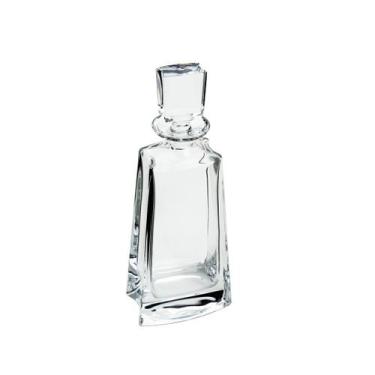 Imagem de Garrafa 700ml para whisky de cristal transparente Kathrene Alta Bohemi
