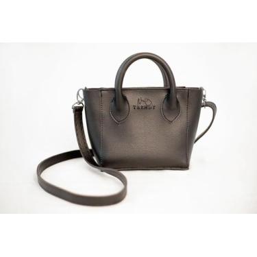 Imagem de Bolsa Feminina Pequena Transversal Mini Tote Preta - New Trendy