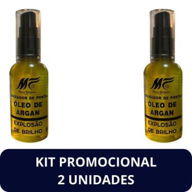Imagem de Reparador de Pontas Minas Fórmula Óleo de Argan Vidro 60ml Kit 2 Unida