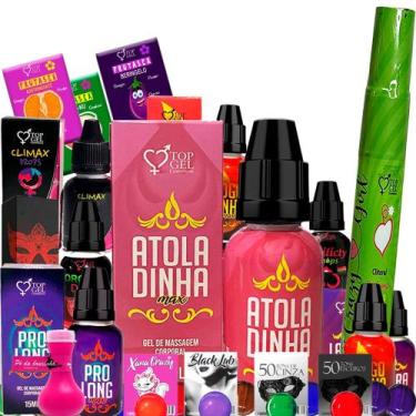 Imagem de Kit 48 Produtos Funcional Uso Pessoal Ou Revenda Sex Shop - Top Gel 
