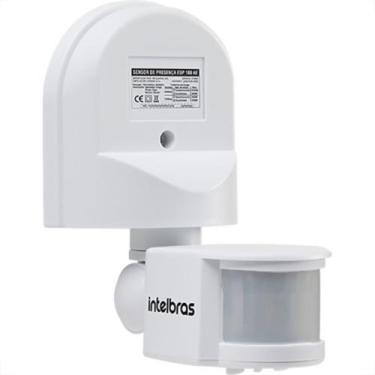 Imagem de Sensor De Presenca + Fotocelula Intelbras Parede 180º Com Suporte Arti