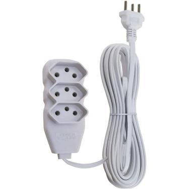 Imagem de Extensao Connect Plus 20A - 3T - 2P+T - 5M - Branca