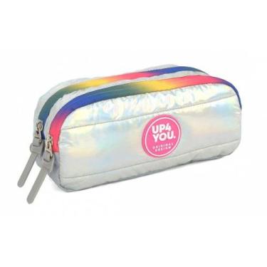Imagem de Estojo Luxcel Up4you 2 Fechos Prata Et40775up
