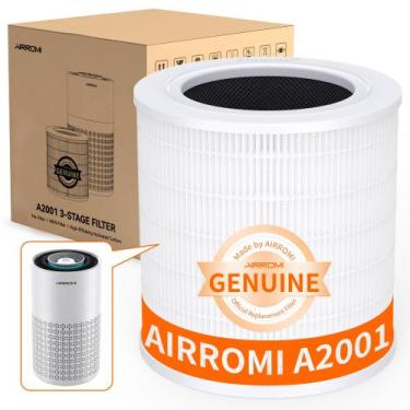 Imagem de Filtro de reposição para purificador de ar AIRROMI A2001 HEPA, 1 pacot