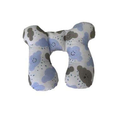 Imagem de Almofada Para Pescoço Com Apoio de Cabeça para Bebe Cadeirinha e Bebê 