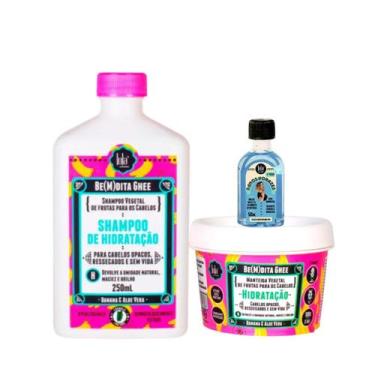 Imagem de Kit Lola Bemdita Ghee Hidratação Sh 250ml + Masc 100ml + Danos Vorazes