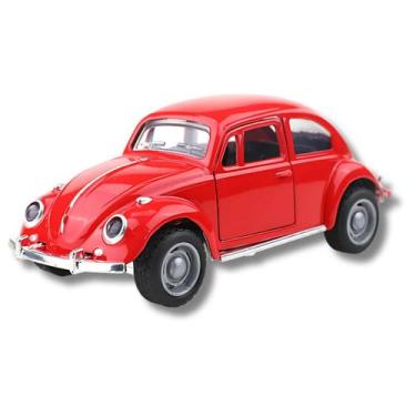 Imagem de Mini Fusca Colecionável de Metal com Fricção e Portas que Abrem Várias