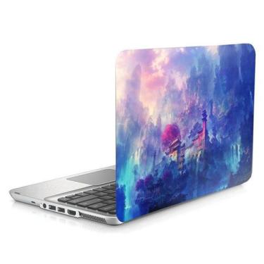 Imagem de Skin Adesivo Protetor para Notebook 17,3" Vilarejo Asiatico d26 - Skin