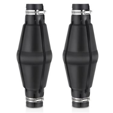 Imagem de Innconee 2 peças de detentor de torque de borracha 1350 de 2,54 cm a 3,5 cm de prendedor de torque expansível para acessórios de bomba de água de bomba, ajustável para carcaças de tubulação de poço de