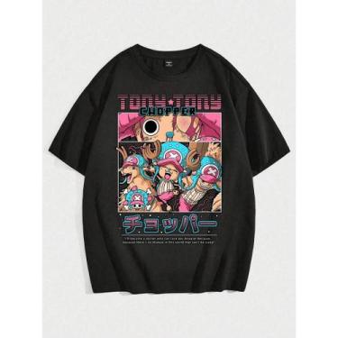 Imagem de Camiseta Unissex Anime One Piece Chopper Manga Geek Masculino - DM Clo