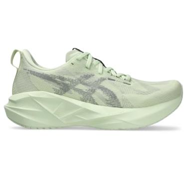 Imagem de ASICS Novablast 5 Tênis feminino, Verde sussurro/azul monumento, 38
