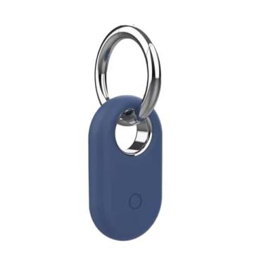 Imagem de Chaveiro De Silicone Resistente, Compatível Com Localizador Galaxy SmartTag2, Capa Protetora Antiperda E Antiquebra - DAZZELI (AZUL)