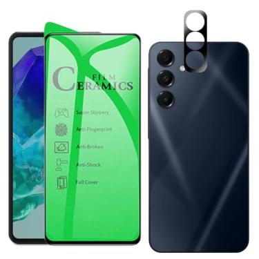 Imagem de Kit Película Cerâmica Nanogel para Galaxy M55, Proteção Total da Tela, com Película de Lente Câmera, Vidro Temperado 9H