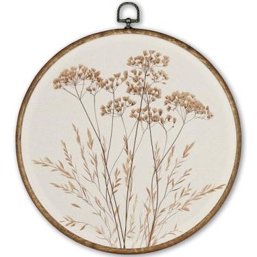 Imagem de TLESKE 455-JrGh-botânica para casa, cozinha, produtos de decoração de casa, detalhes de decoração de casa, decoração de arte de parede redonda, esculturas, esculturas de parede