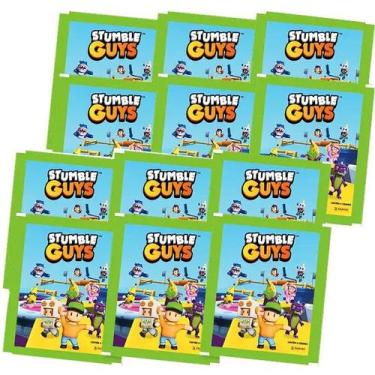 Imagem de Stumble Guys Game em Figurinhas 12 Envelopes Com 72 Cromos - Panini