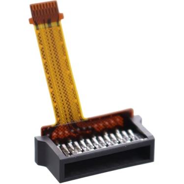 Imagem de Deal4GO Soquete de porta do conector magnético do lado esquerdo modular com cabo de substituição para controle Nintendo Switch 2 Joycon 2