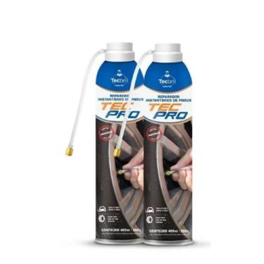 Imagem de Reparador Em Spray Reparador De Pneu Instantâneo Moto - A.R Variedades