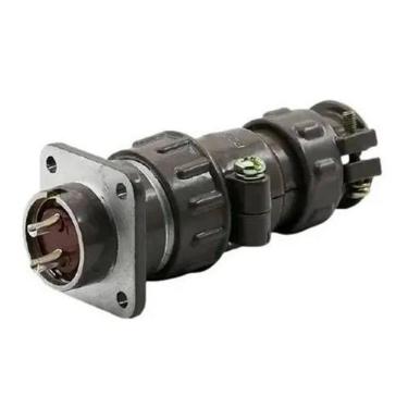 Imagem de Tomada Elétrica Core 2 Pinos - 16A - Cinza