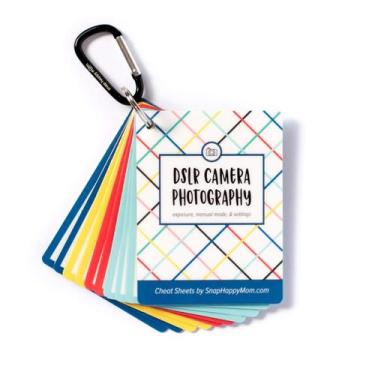 Imagem de Folhas de dicas DSLR Snap Happy Mom para Canon/Nikon/Sony