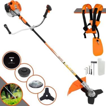 Imagem de Roçadeira Completa Vulcan VR520H À Gasolina 52cc 2,5HP de Alta Rotação