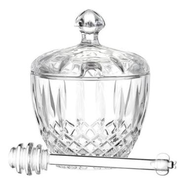 Imagem de MELEIRA PORTA MEL BERLIN EM VIDRO 8,5x10,8cm MEK