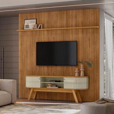 Imagem de Painel Piso Teto New Guaporé Com Rack Bancada Valência New Laguna Ambi