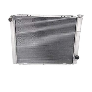 Imagem de Radiador universal de corrida JSD G253 66.0 cm x 48.3 cm alumínio 2 fileiras passagem única