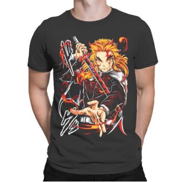 Imagem de Camiseta Unissex  Kimestu No Yaiba Demon Slayer  Rengoku - Shimai, 14