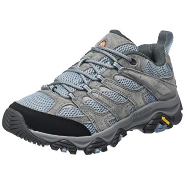 Imagem de Merrell Tênis Moab 3 Feminino - Couro Respirável, Cabedal Em Mesh E Fecho Clássico Com Cadarço Altitude 8 M